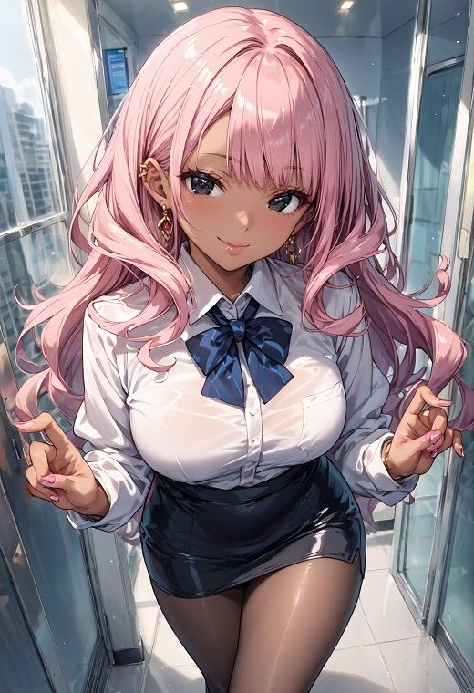 サンプル画像4:俺の後輩はメチャエロで超陽キャなギャルOL！(女神の果樹園) [d_424544]