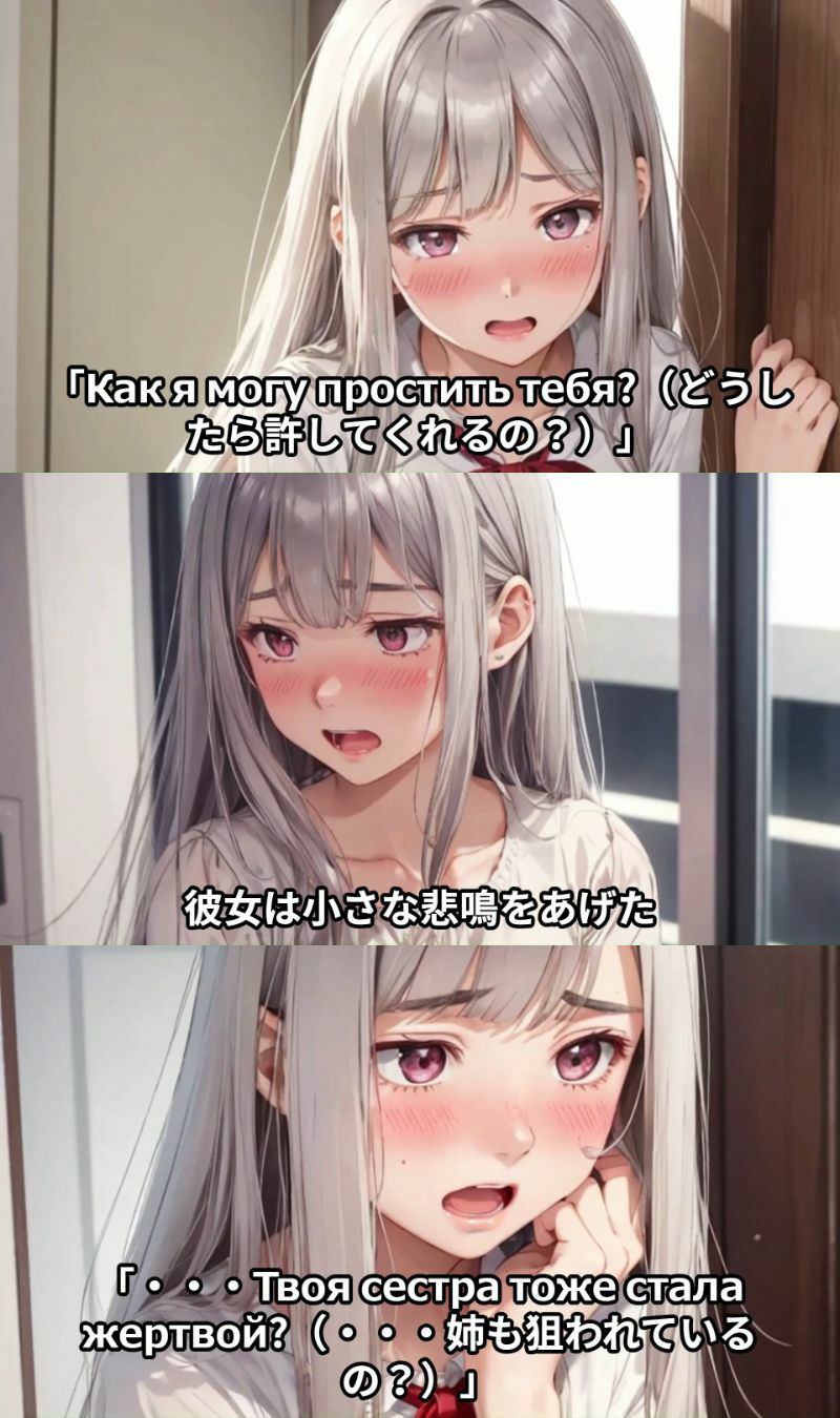 サンプル画像3:【J○痴●体験告白】時々ボソッとロシア語で嫌がる満員電車のJ○留学生を侵略戦争で亡くなった妻子の仇とか偽って凌●する話(少女痴●体験告白) [d_424566]