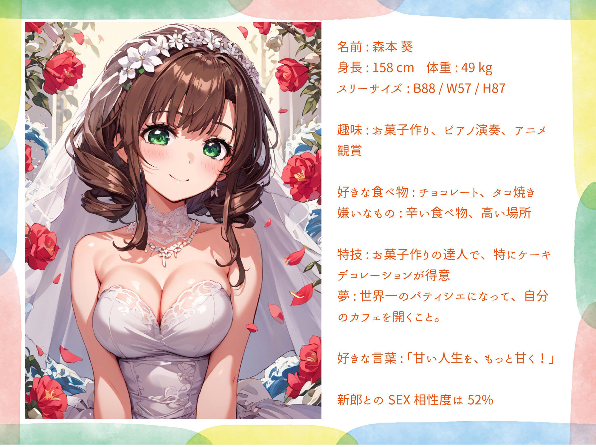 サンプル画像1:花嫁NTRウェデングドレスでメス落ち2(バステトの館) [d_424609]