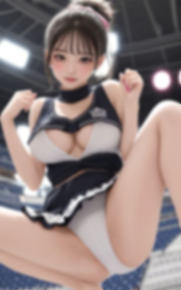 サンプル画像6:客の目線を釘付けにする淫乱チアガールのHなパフォーマンス(えいあいLOVE出版) [d_424840]