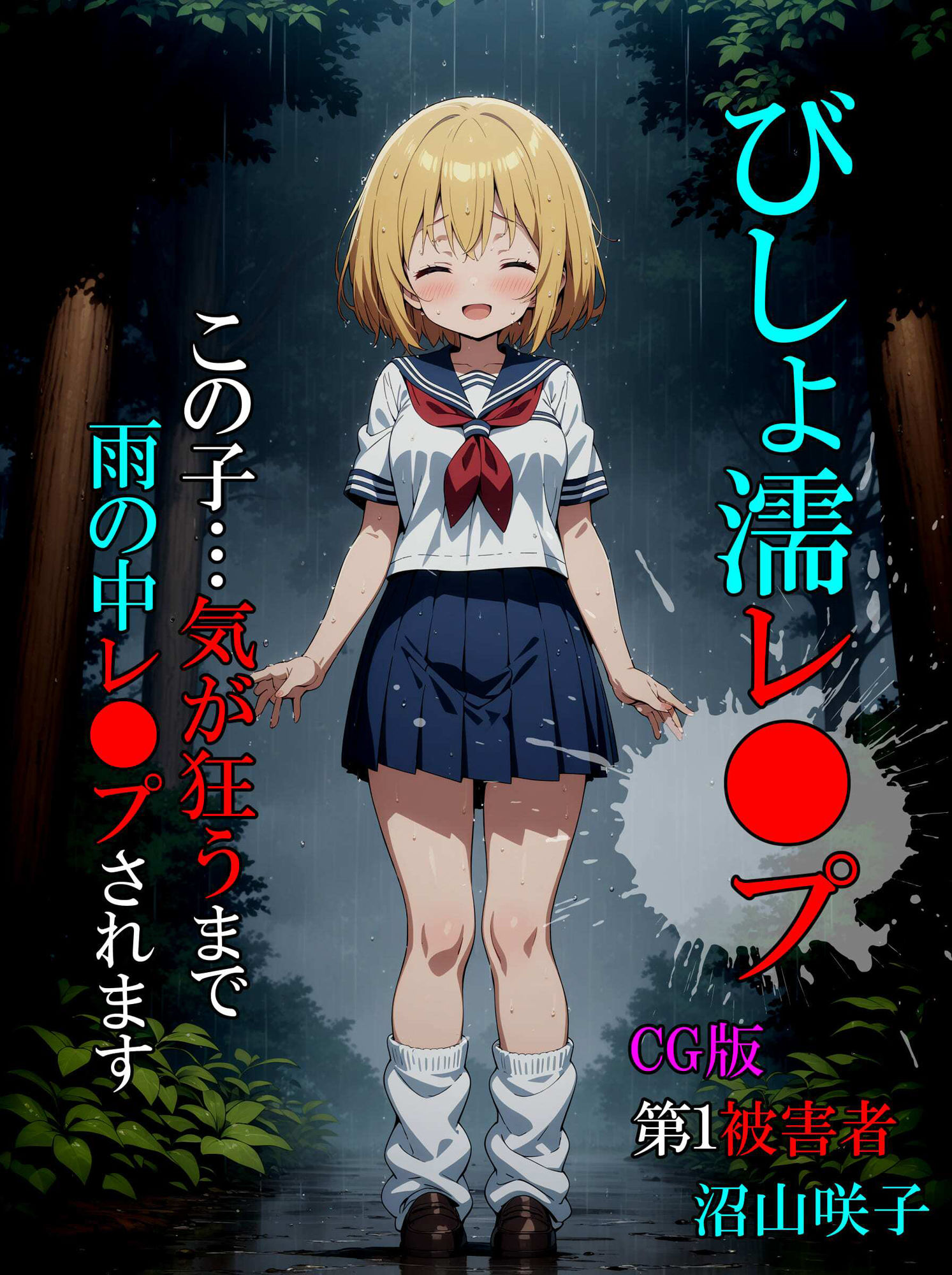 サンプル画像1:びしょ濡レ〇プ01【CG】(ばななメモリアル) [d_424889]