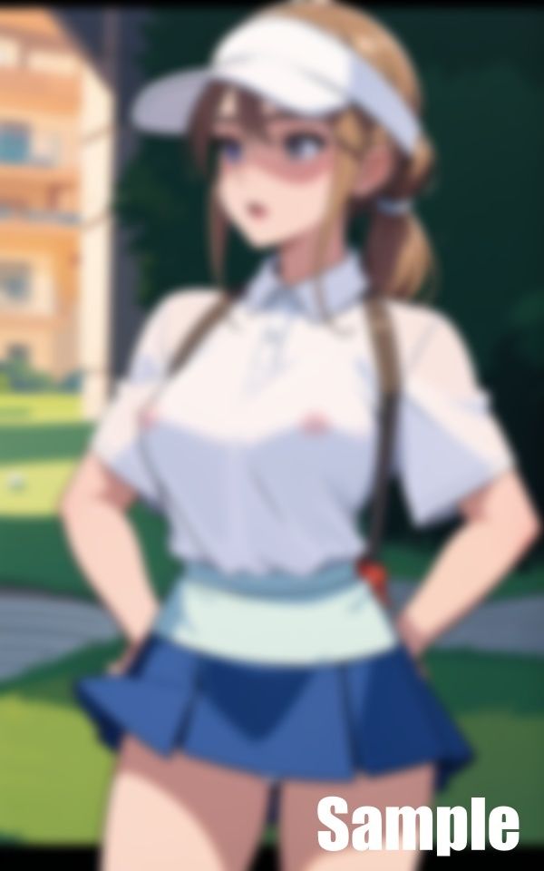 サンプル画像1:行きつけのスナックの娘をゴルフに誘ってみた(ぜるえる) [d_424902]