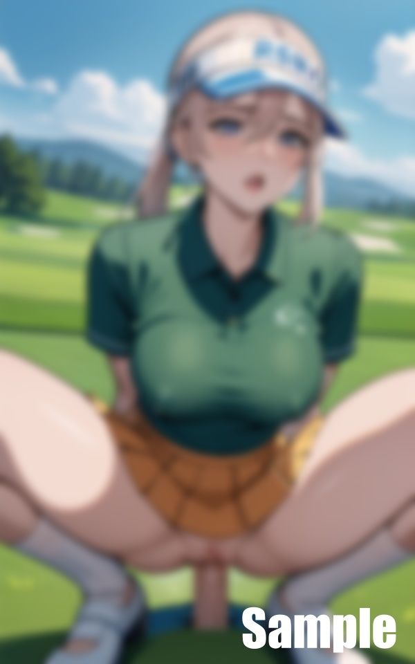 サンプル画像3:行きつけのスナックの娘をゴルフに誘ってみた(ぜるえる) [d_424902]