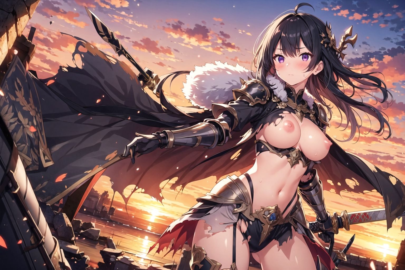 サンプル画像3:黒のCG集vol05(ねこねこ55島) [d_424968]