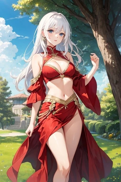 サンプル画像2:異世界の美: 幻想の美女たちのイラスト集(夢幻出版) [d_425008]