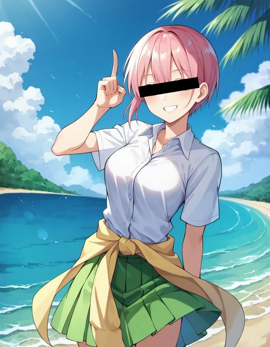 サンプル画像1:IF・・・憧れのヒロインがエチエチだったら・・・ 五等〇の花嫁 中〇一花編(いちごミルクif) [d_425011]