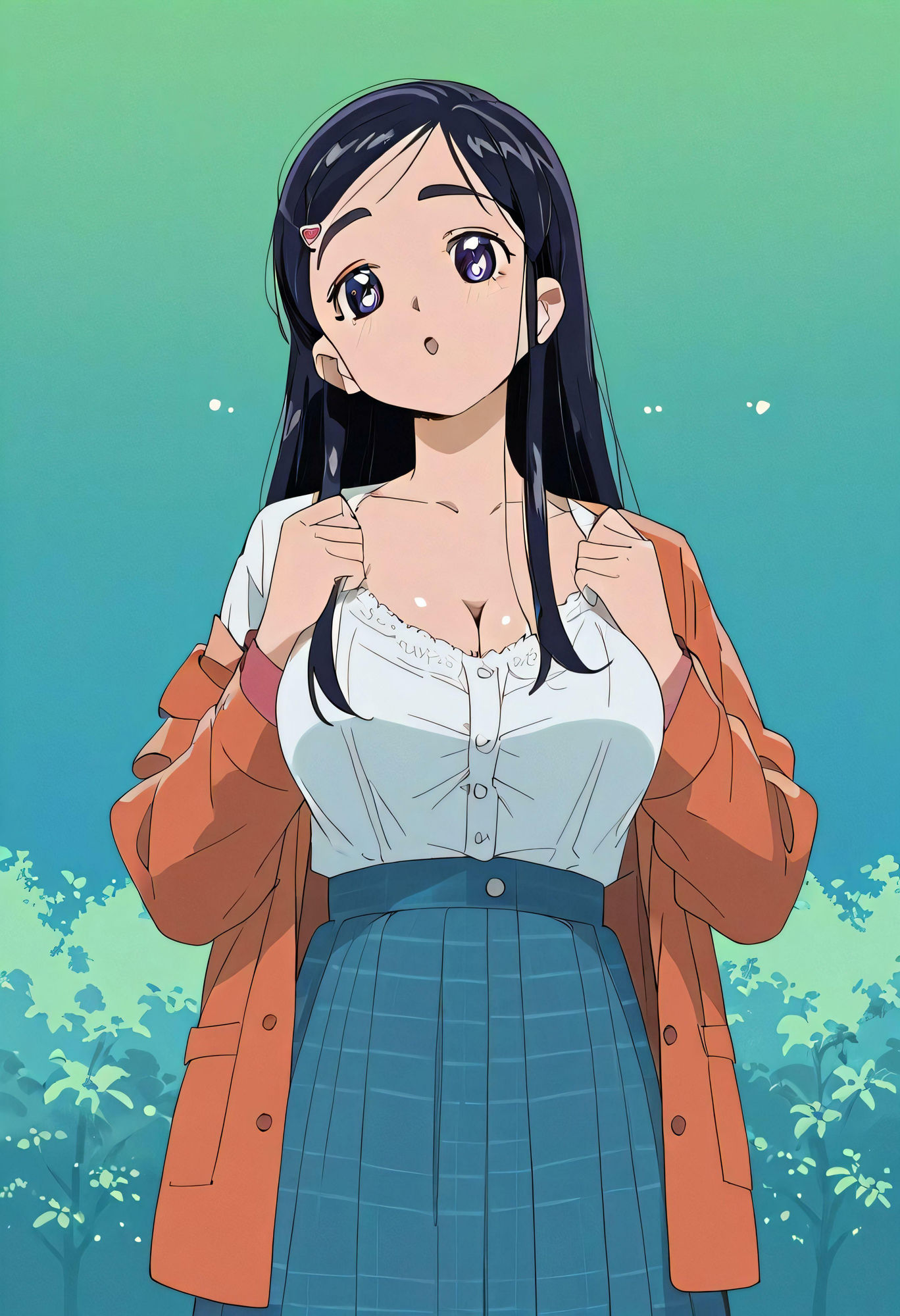 サンプル画像1:隣の席とっといて(月夜庵) [d_425046]