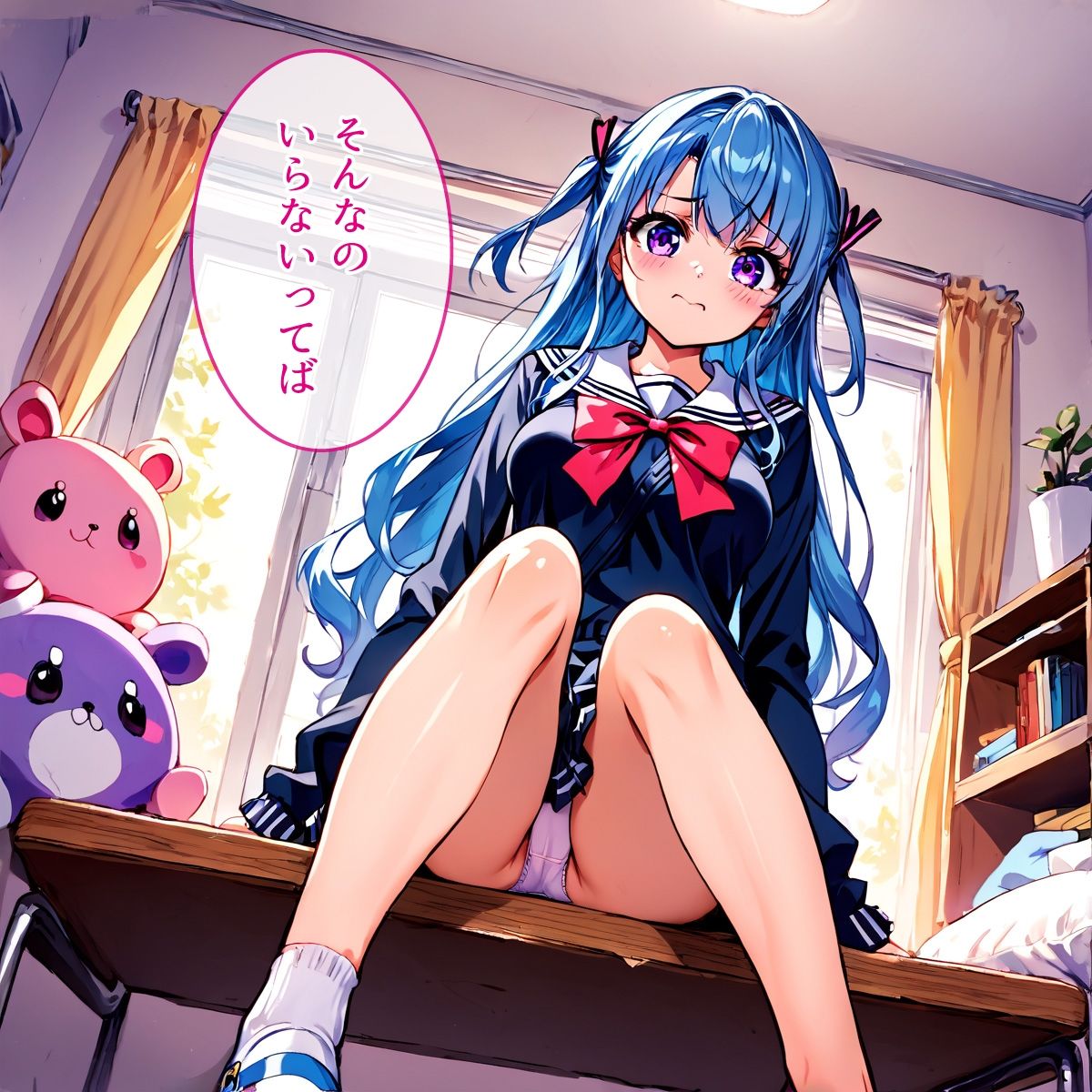 サンプル画像5:【50キャラ】中出しJKの制服を脱がせました！(Digi Art Club) [d_425061]