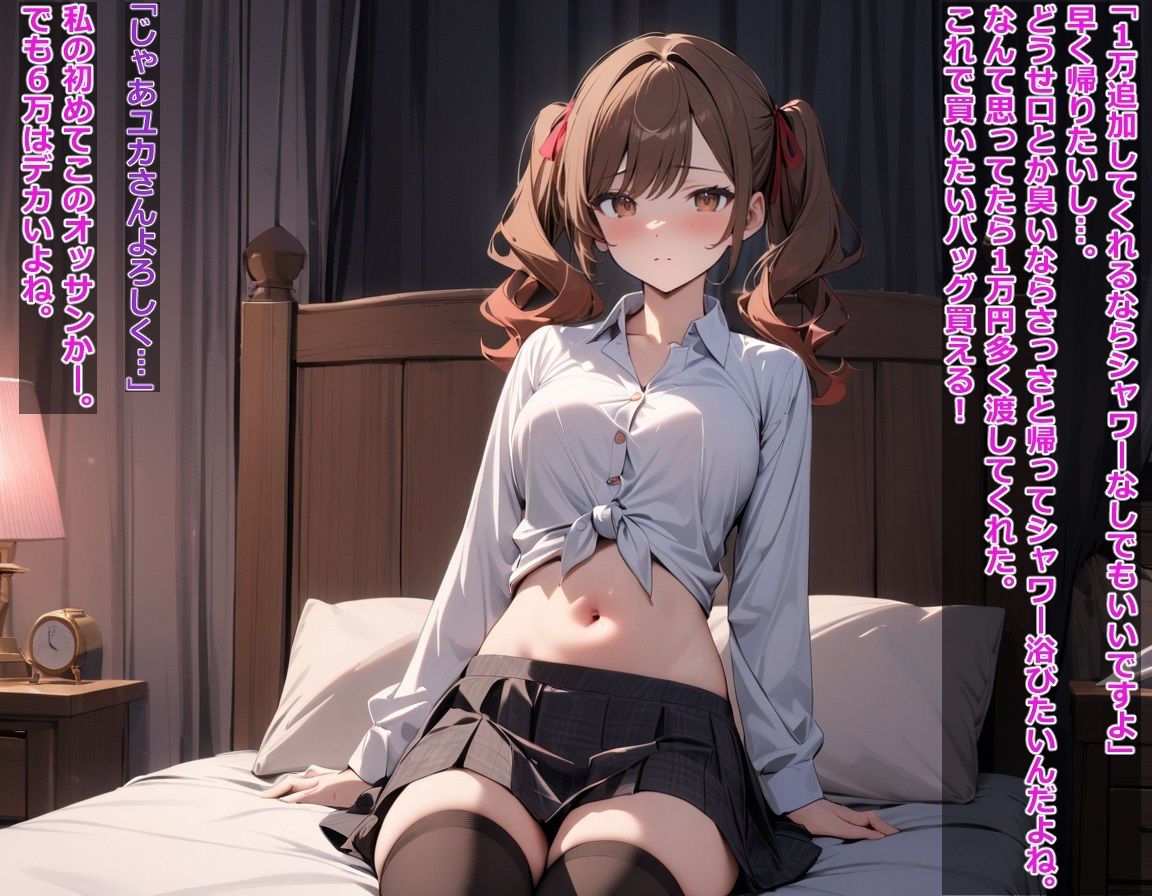 サンプル画像1:パパ活にハマっちゃったら妊活になっちゃった(BLUEMOON NOVEL) [d_425067]