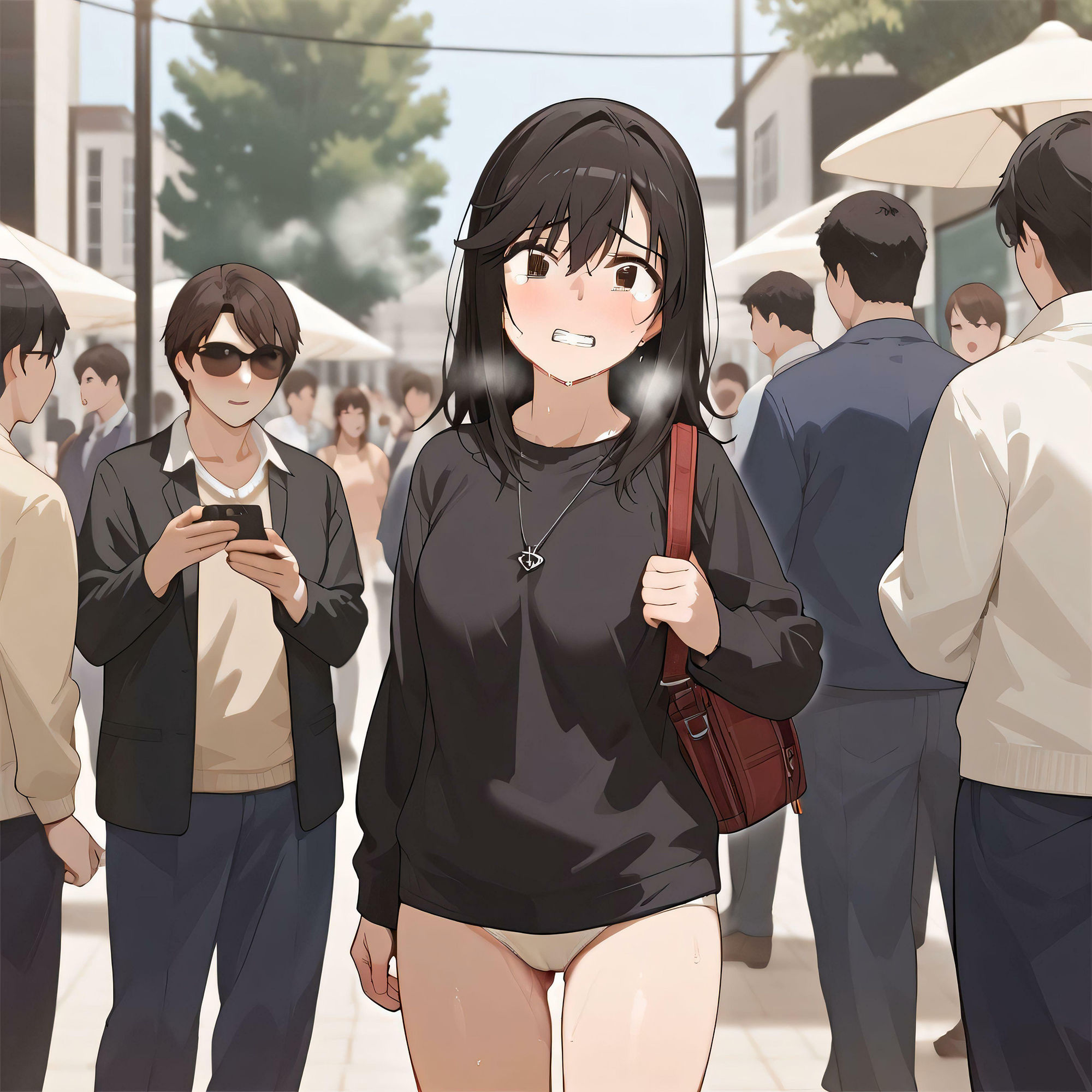 サンプル画像1:ばれないようにしなくちゃ(フィルグラント) [d_425096]