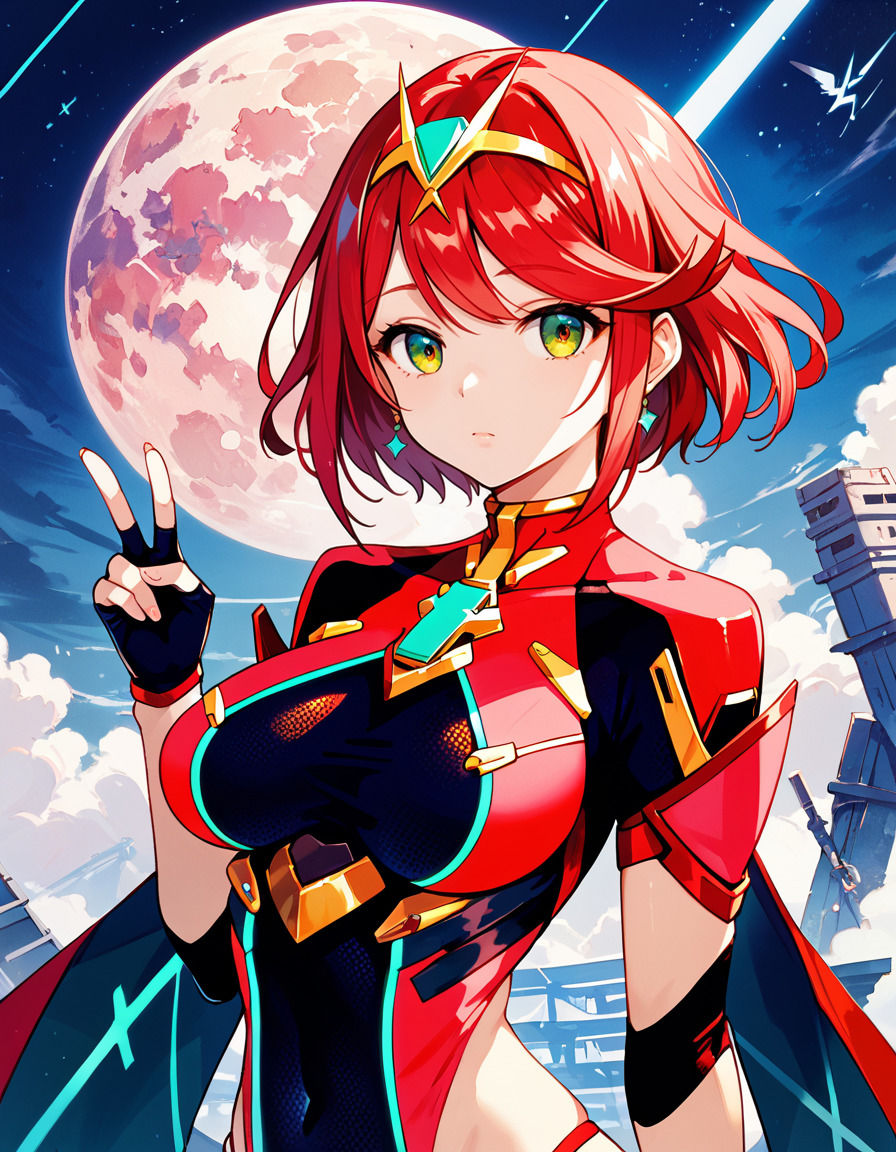 サンプル画像1:【Xeno〇lade2】ホ〇ラの写真集 プレミアム(DJart_ISUKO) [d_425172]