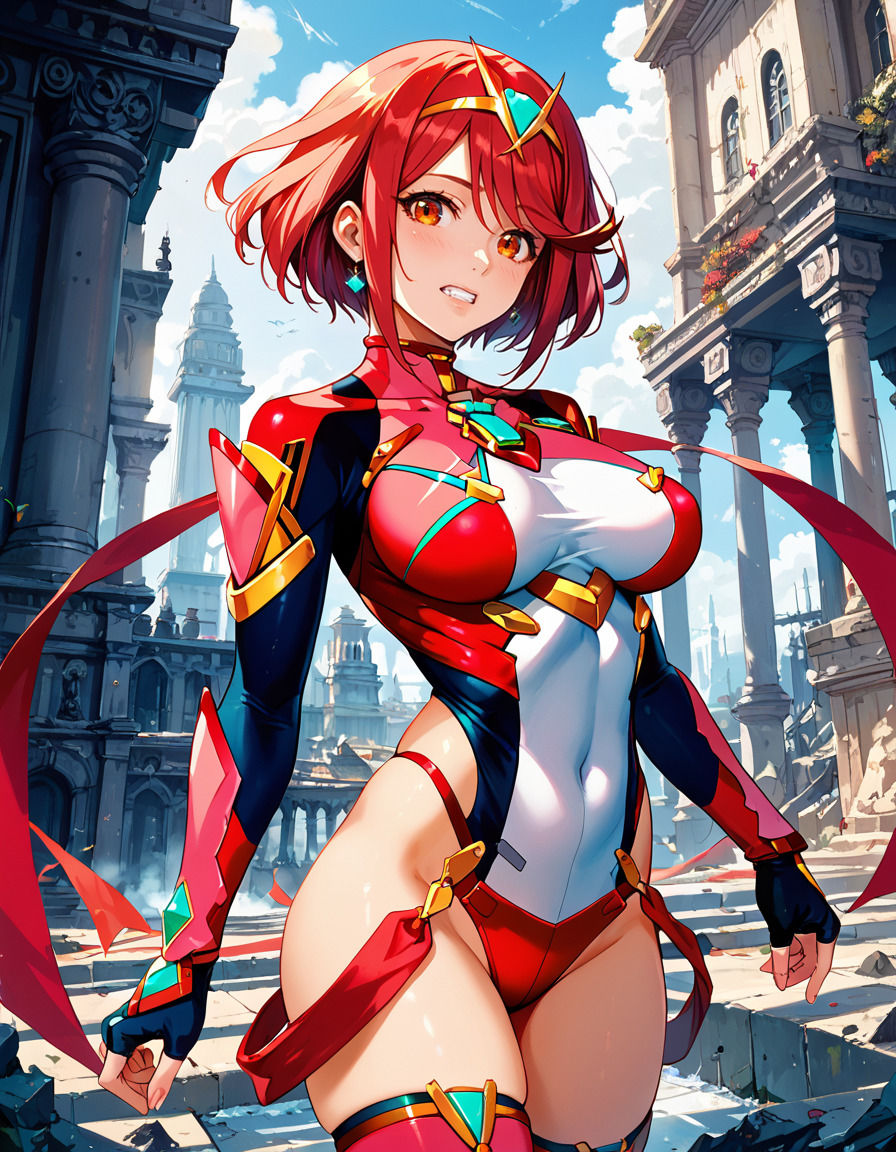 サンプル画像2:【Xeno〇lade2】ホ〇ラの写真集 プレミアム(DJart_ISUKO) [d_425172]