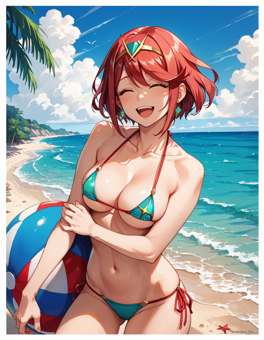 サンプル画像3:【Xeno〇lade2】ホ〇ラの写真集 プレミアム(DJart_ISUKO) [d_425172]