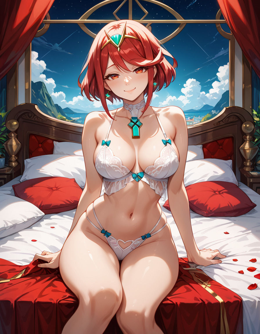 サンプル画像4:【Xeno〇lade2】ホ〇ラの写真集 プレミアム(DJart_ISUKO) [d_425172]