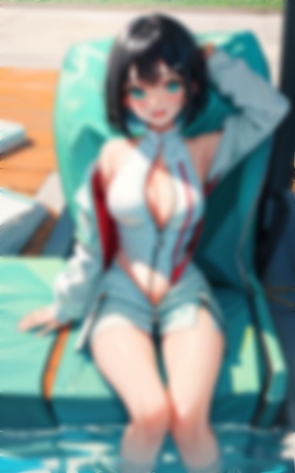 サンプル画像2:エッチなフロントジッパー水着少女VOL.2(panpanyama＋3A) [d_425314]