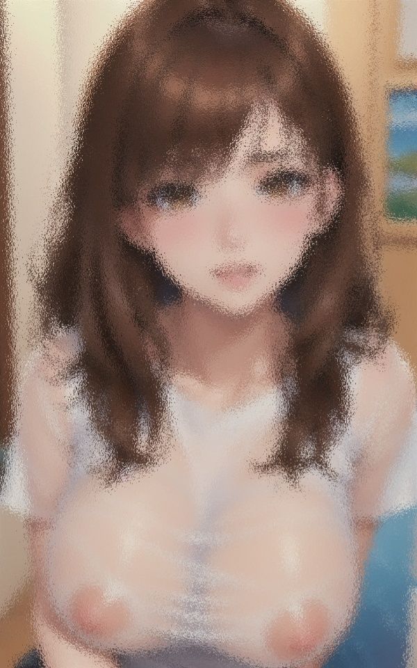 サンプル画像2:スケルトンシャツのエロ美女(LOVE美女) [d_425317]