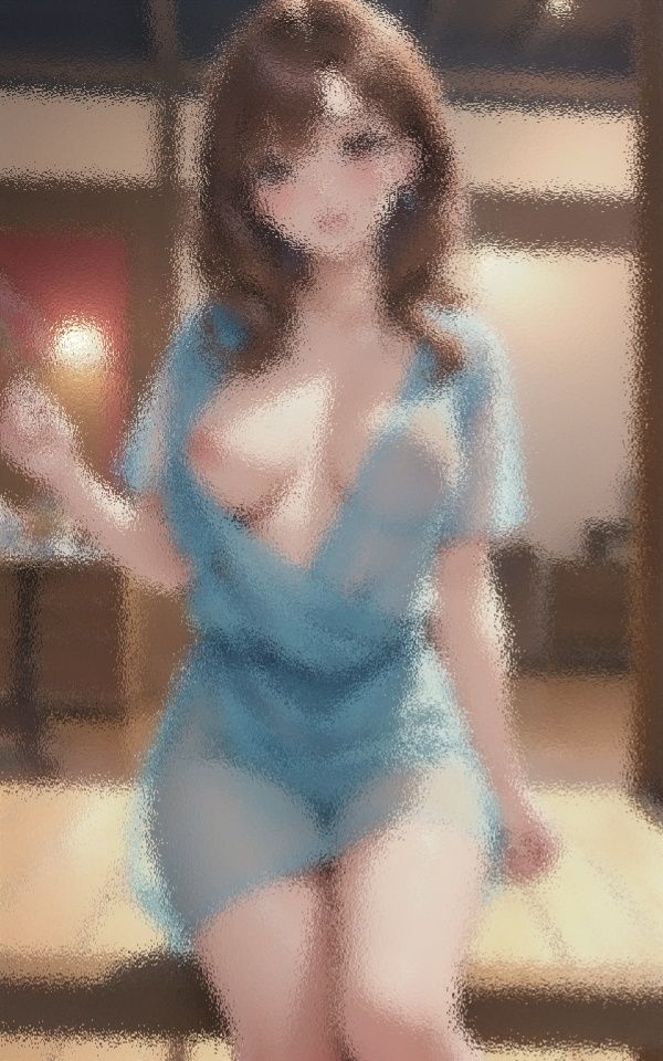 サンプル画像3:スケルトンシャツのエロ美女(LOVE美女) [d_425317]