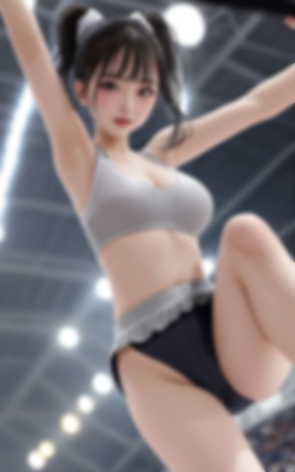 サンプル画像3:スタジアムの男を虜にするエチエチすぎる18禁チアガール集団85枚(AI製作LABO) [d_425339]