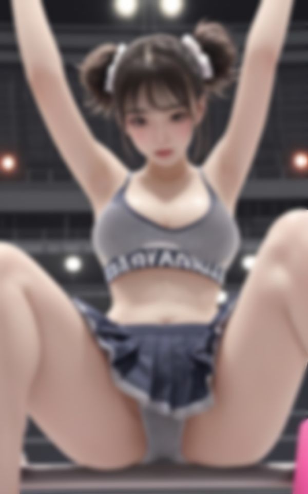 サンプル画像5:スタジアムの男を虜にするエチエチすぎる18禁チアガール集団85枚(AI製作LABO) [d_425339]