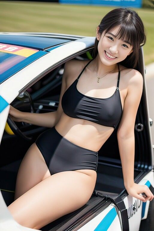 サンプル画像2:コスプレシリーズ レースクイーン水着編 na023-1(美伝プロジェクト) [d_425342]