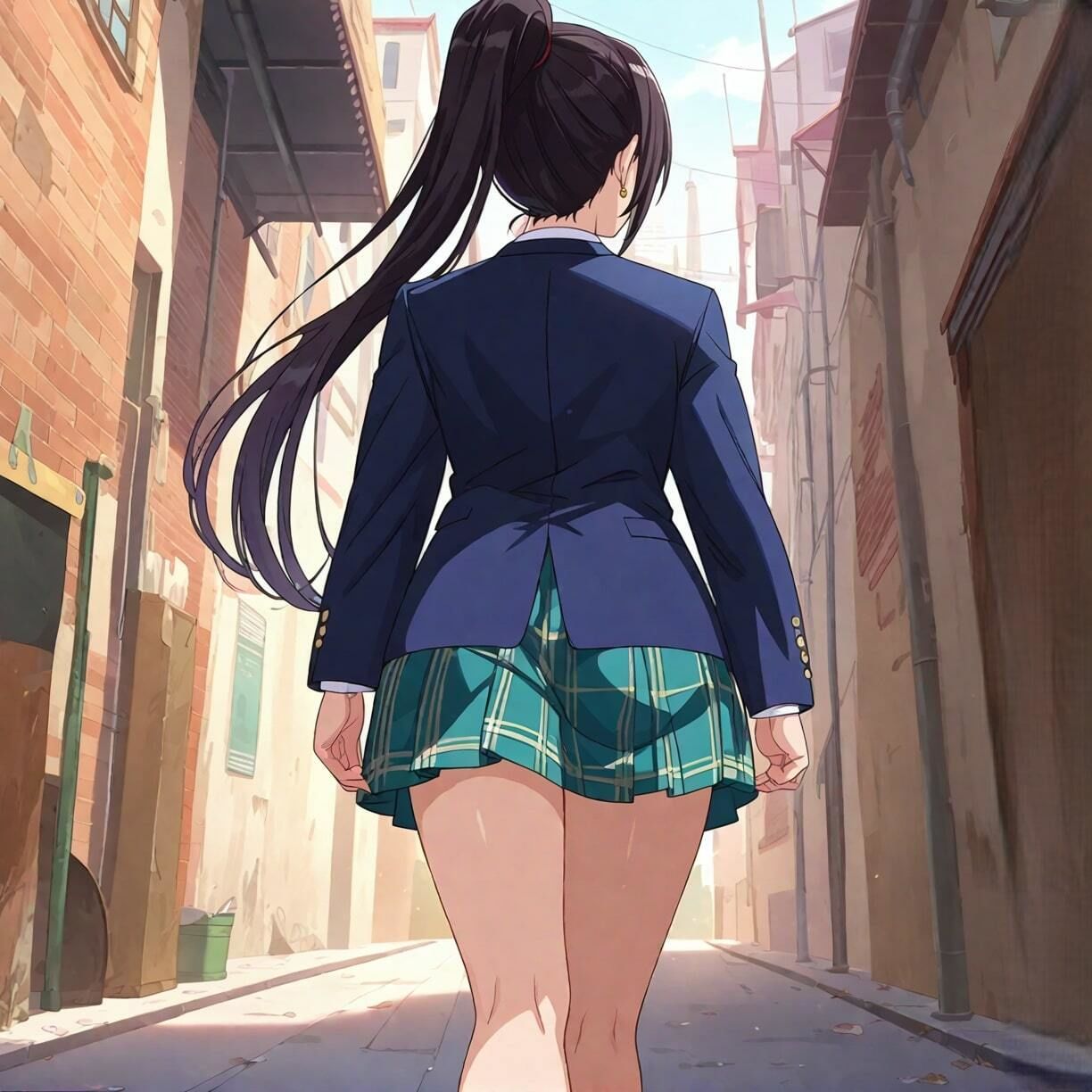 サンプル画像2:俺の咲〇 〜肉便器NO.7 白瀬咲〇 ドスケベボディの王子様系J〇アイドル〜(俺のAIする肉便器) [d_425360]