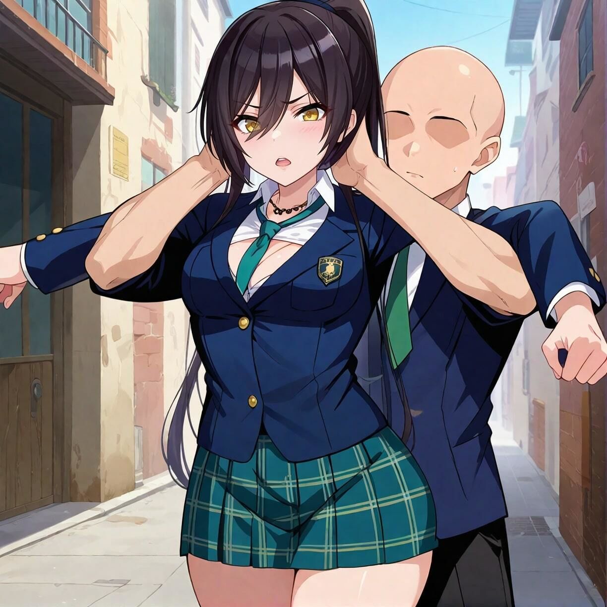 サンプル画像4:俺の咲〇 〜肉便器NO.7 白瀬咲〇 ドスケベボディの王子様系J〇アイドル〜(俺のAIする肉便器) [d_425360]