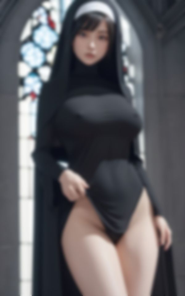 サンプル画像6:何も知らない無垢な新人シスターの身体はとっても淫乱(AI萌え萌えサークル) [d_425361]