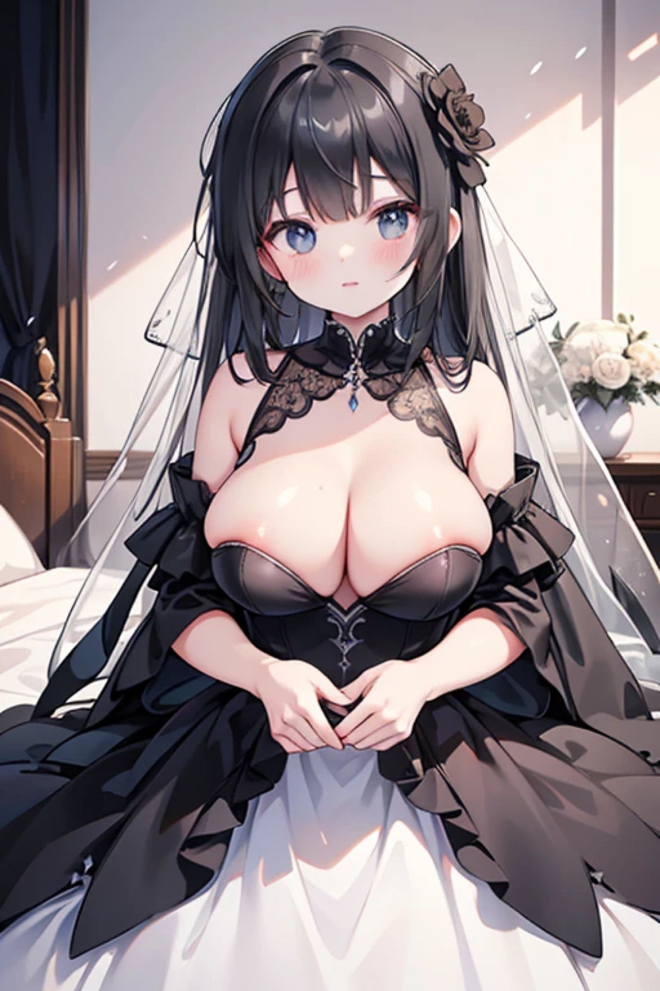 サンプル画像6:ブラックウェディングのアレやコレ(rweb324) [d_425441]