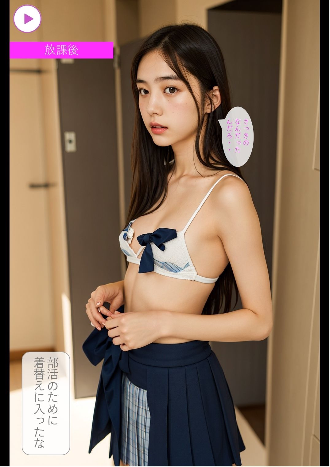 サンプル画像5:［ストーリー＋大量画像］時間停止で憧れのあの子を好き放題(顔面最強美双子（AI2Twins）) [d_425457]