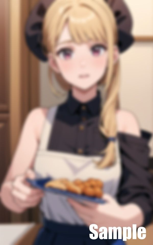 サンプル画像3:男性客が多い洋菓子店(じゃずな) [d_425567]