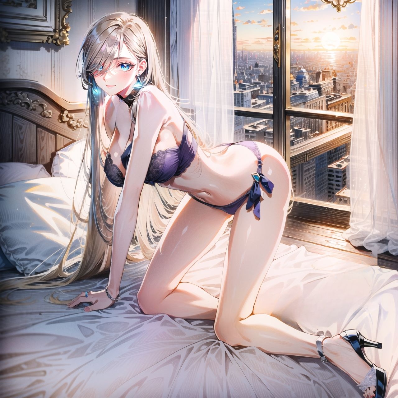 サンプル画像2:綺麗なお姉さんテ〇アグ〇ンツのスレンダーな肢体が何をやらせても卑猥すぎる_SEXオナニーその他編(dempa) [d_425590]