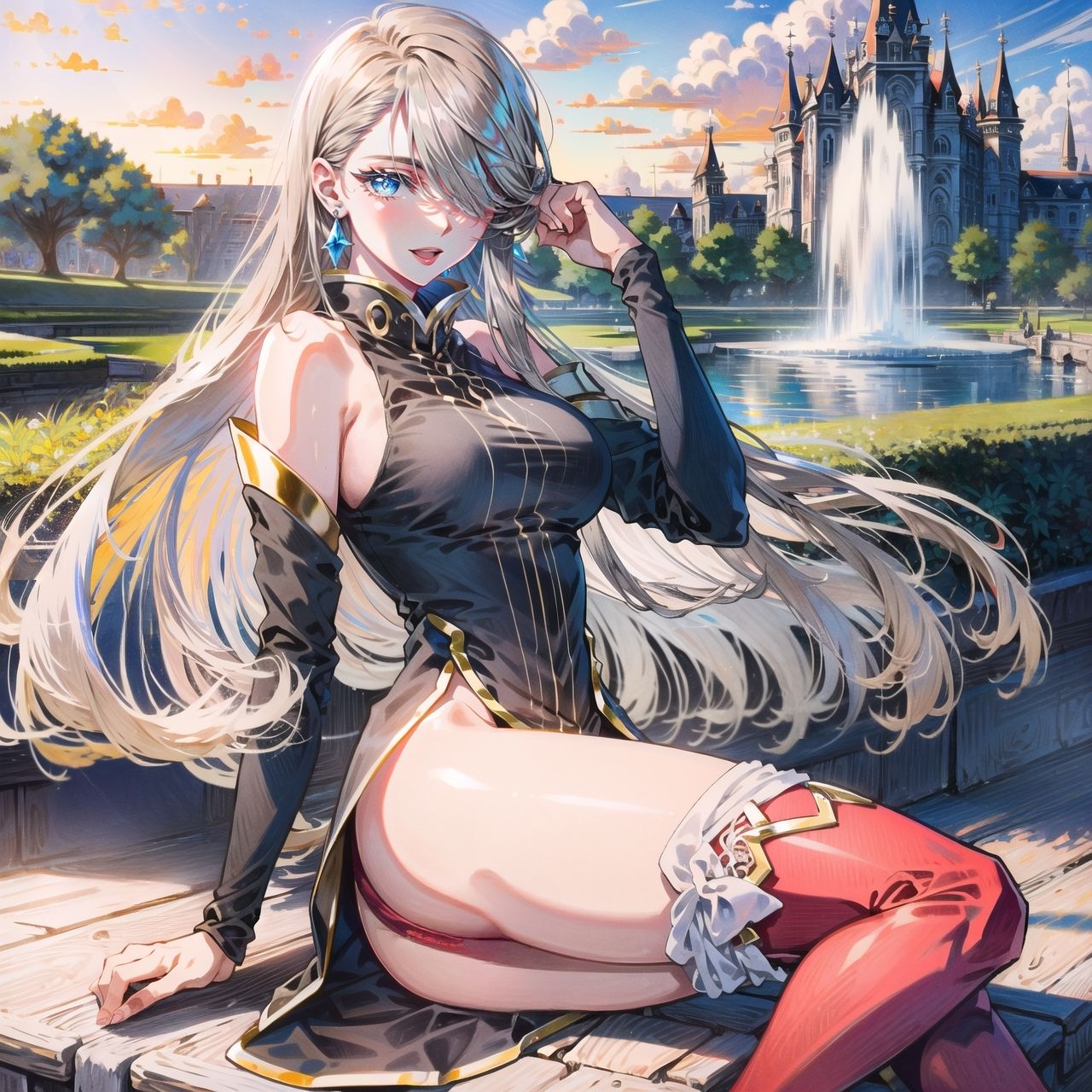 サンプル画像1:綺麗なお姉さんテ〇アグ〇ンツのスレンダーな肢体が何をやらせても卑猥すぎる_玩具目隠し編(dempa) [d_425593]