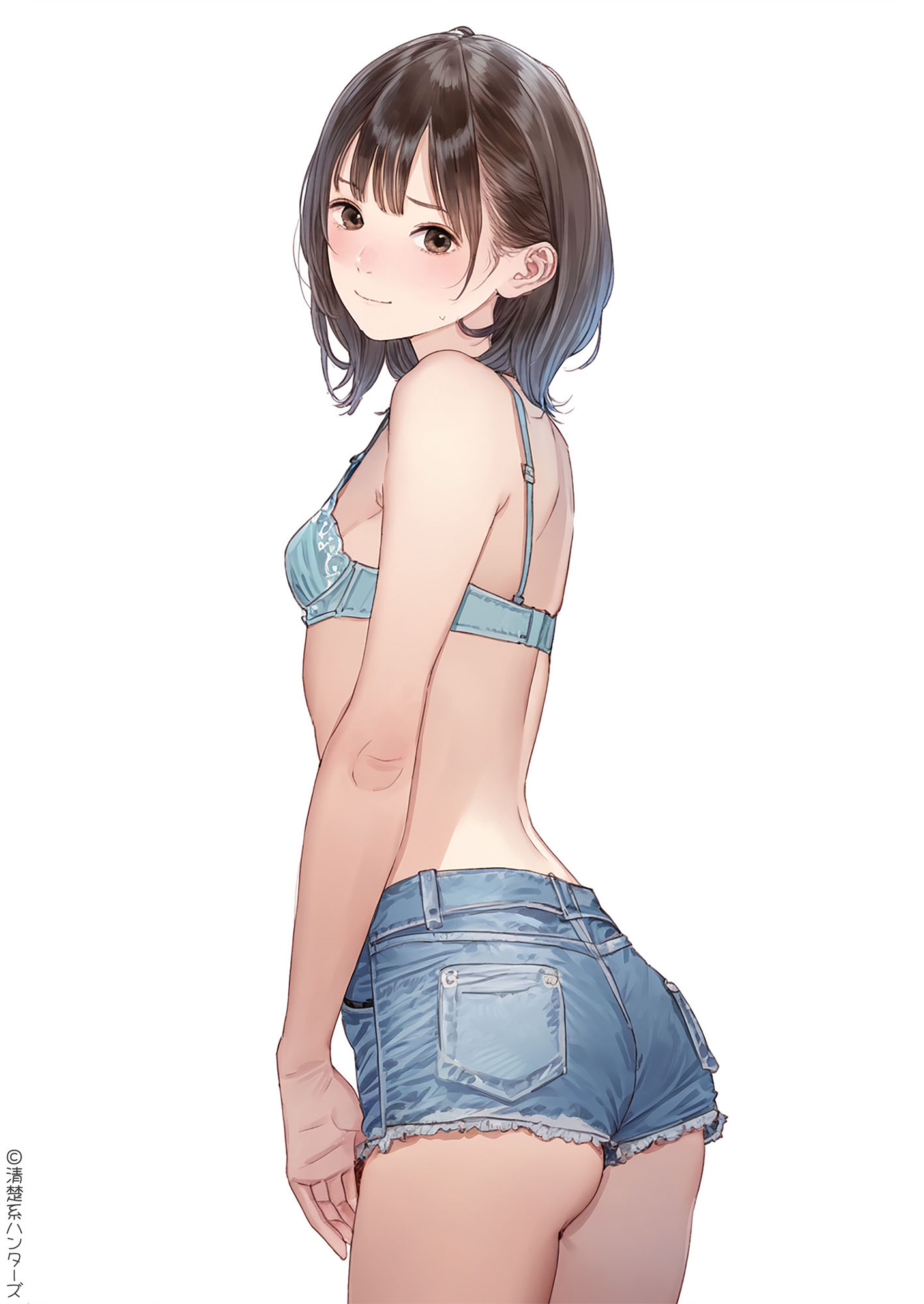 サンプル画像5:ショートパンツだいすき(清楚系ハンターズ) [d_425599]