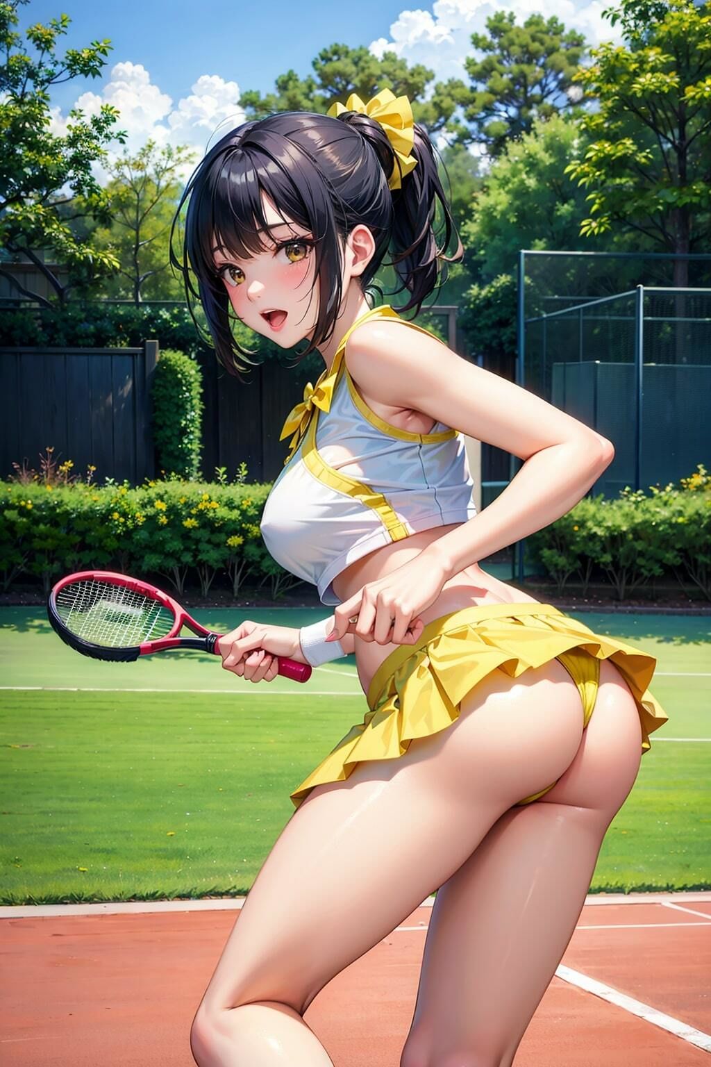 サンプル画像5:女子校生の今日のパンツ(AI@アニメ美女倶楽部) [d_425610]