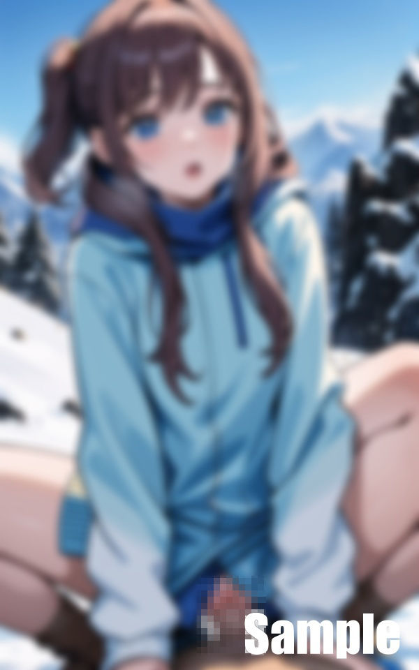 サンプル画像5:スノーボーダー〜雪山のひととき(じゃるーる) [d_425615]