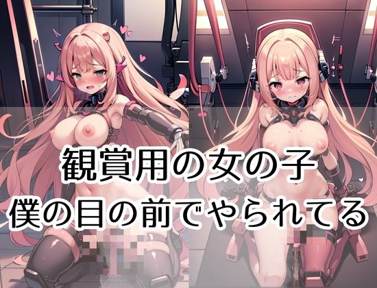 サンプル画像3:観賞用の女の子がSEXマシーンにやられる！僕はみてるだけ…(midnightstar) [d_425672]