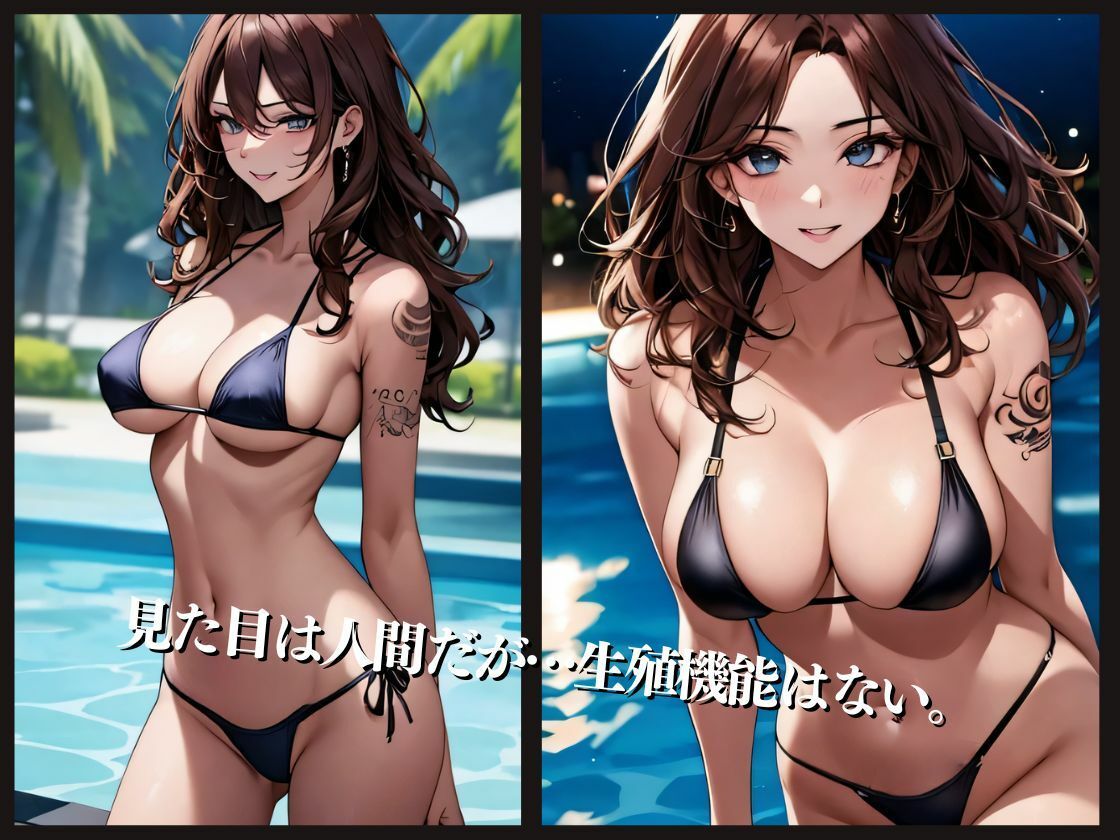 サンプル画像2:ラッキースケベvol.2 ナイトプール編(ハッピーレモネード) [d_425719]