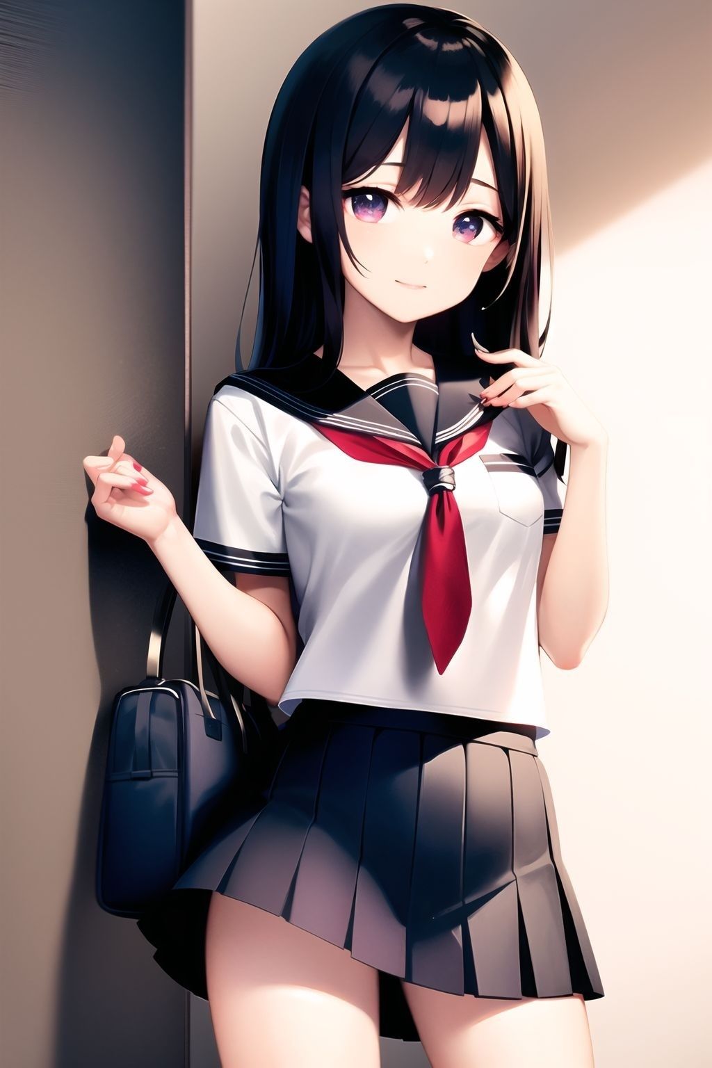 サンプル画像1:地元で有名な女子校に、透明人間になって潜入してみた ＃2(巨乳美女) [d_425762]