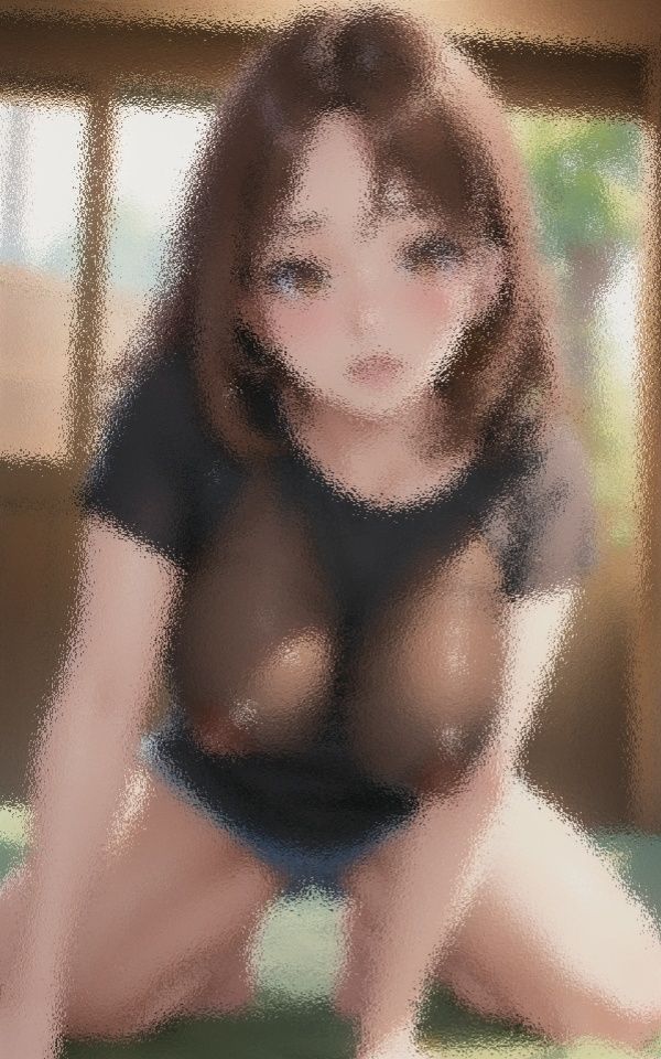 サンプル画像2:スケスケ乳首＆乳輪(美女のRAKUEN) [d_425764]