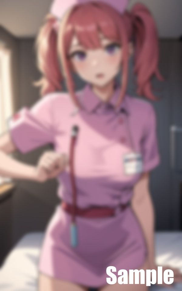 サンプル画像2:かわいいナースを誘って外であってみた(じゅんじゅん) [d_425843]