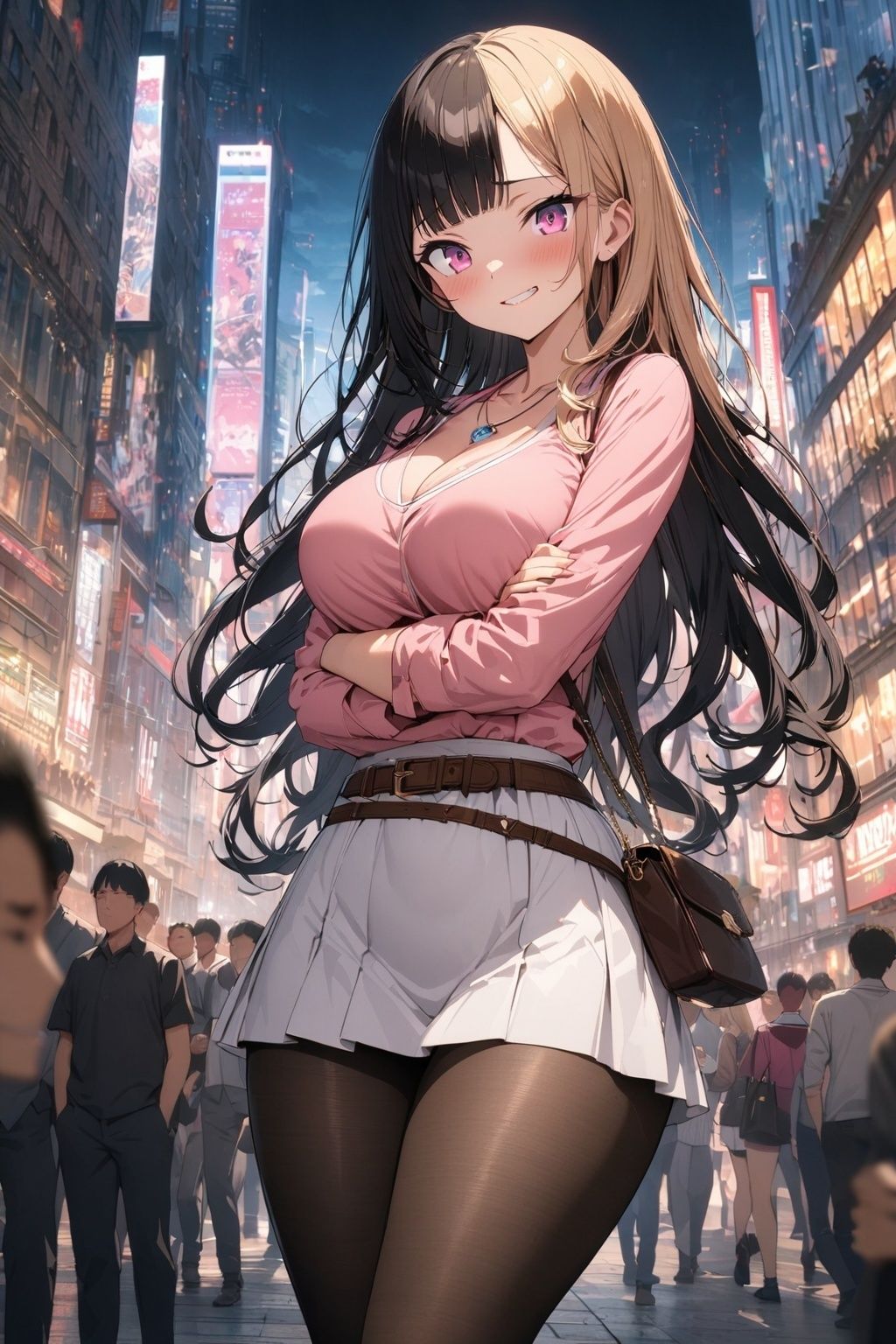 サンプル画像4:60キャラ 私服→メイド服 即オチ2コマ(事務びーむ) [d_425859]