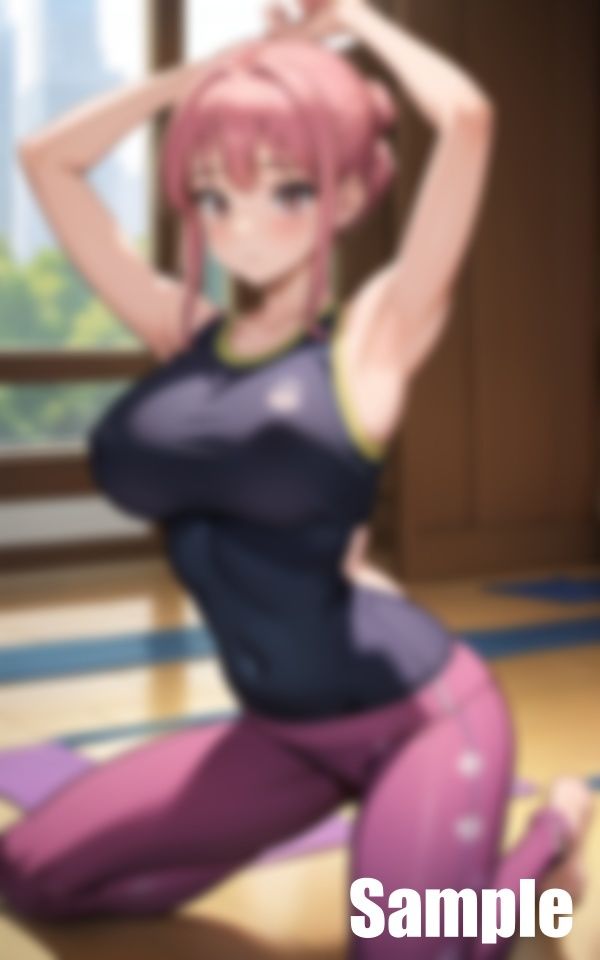 サンプル画像1:ヨガ女子と交わる(じゅりな) [d_425864]