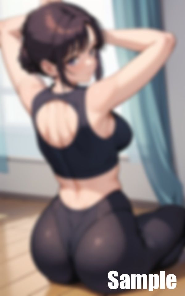 サンプル画像2:ヨガ女子と交わる(じゅりな) [d_425864]