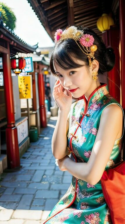 サンプル画像4:コスプレシリーズ Hunfu（漢服） na019-1(美伝プロジェクト) [d_425894]