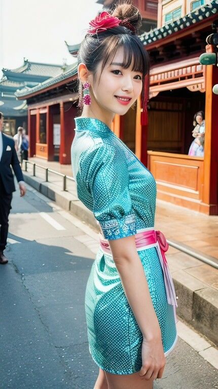 サンプル画像3:コスプレシリーズ Hunfu（漢服） na019-2(美伝プロジェクト) [d_425897]