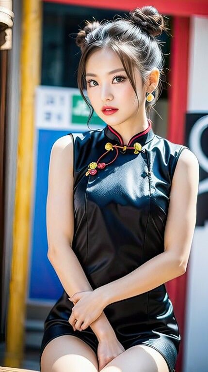 サンプル画像3:コスプレシリーズ Cheongsam （チャイナドレス）編 na003-1(美伝プロジェクト) [d_425916]