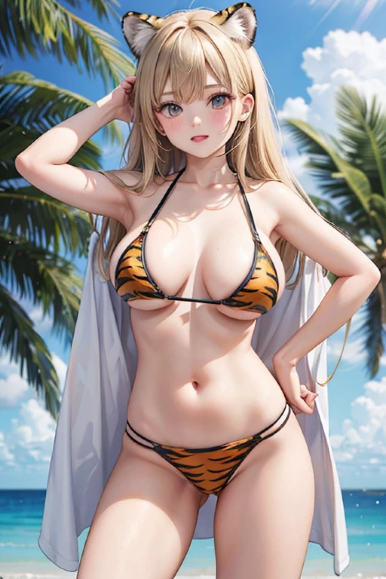 サンプル画像6:虎柄ビキニのアレやコレ(rweb324) [d_425931]