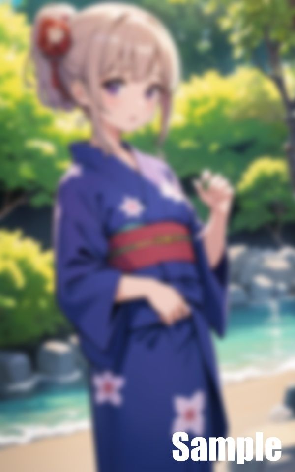 サンプル画像1:浴衣を脱がす(じゅごん) [d_425971]