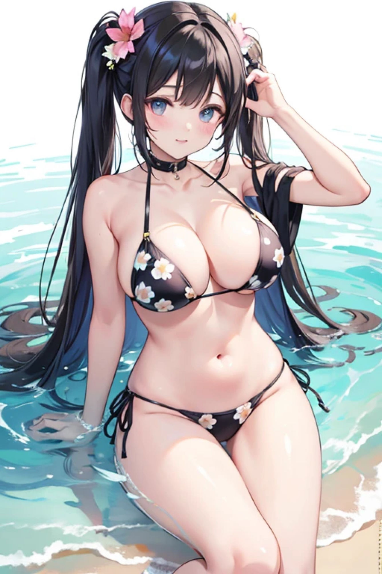 サンプル画像6:花柄ビキニのアレやコレ(rweb324) [d_426003]