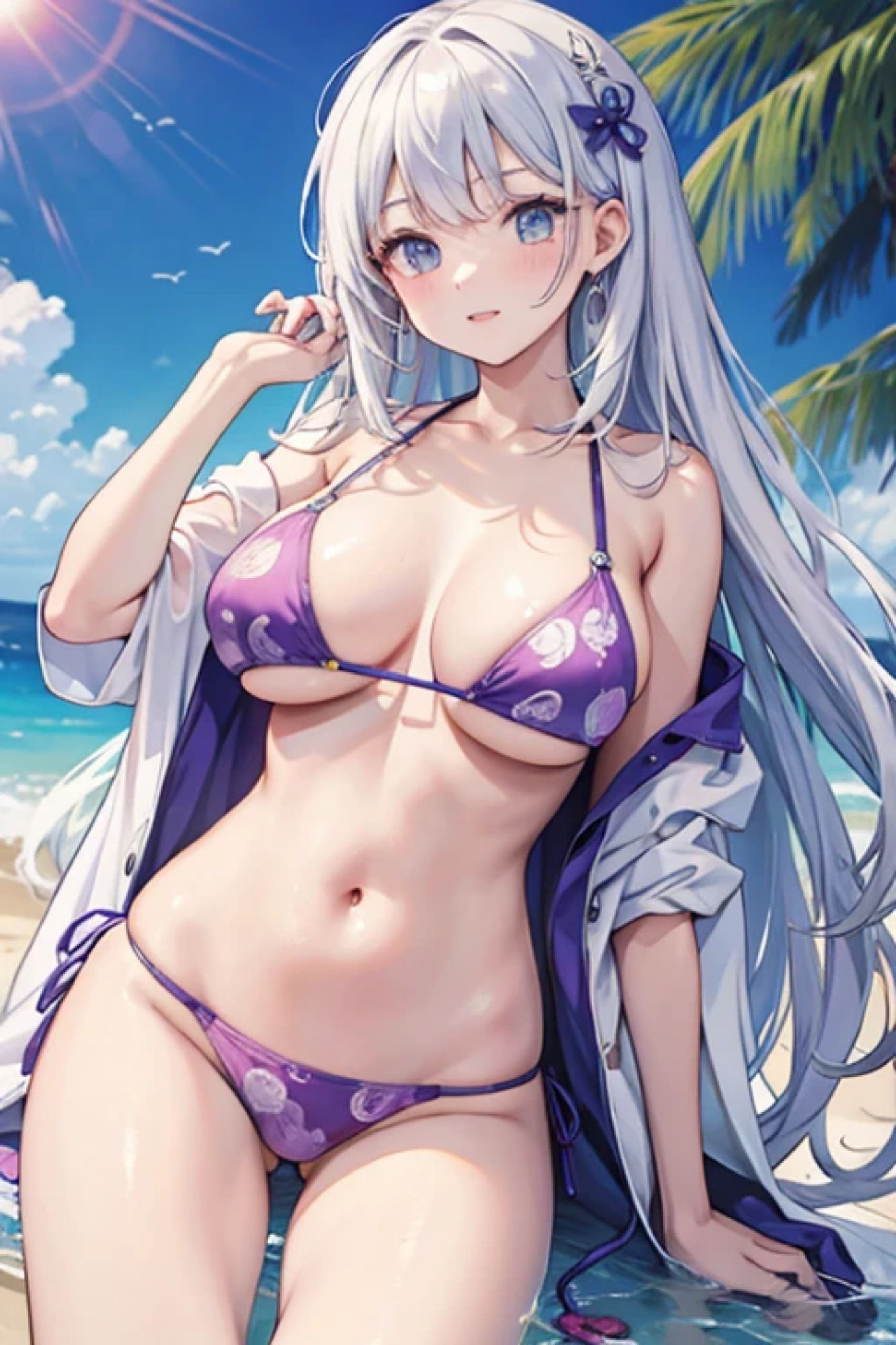 サンプル画像6:ペイズリービキニのアレやコレ(rweb324) [d_426007]